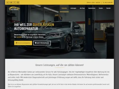 Xena - Onepage Homepage mit CMS - Vorlage